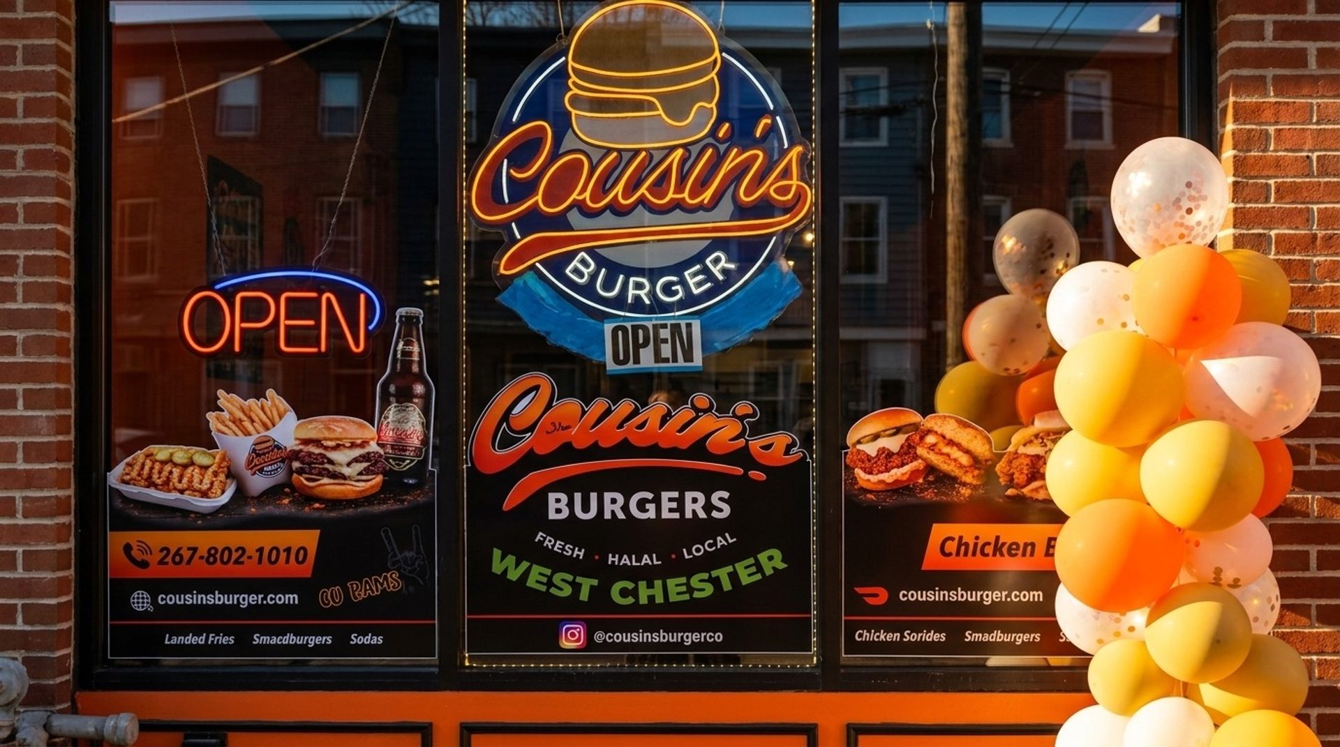 Welcome to Cousin's Burger - West-Chester
