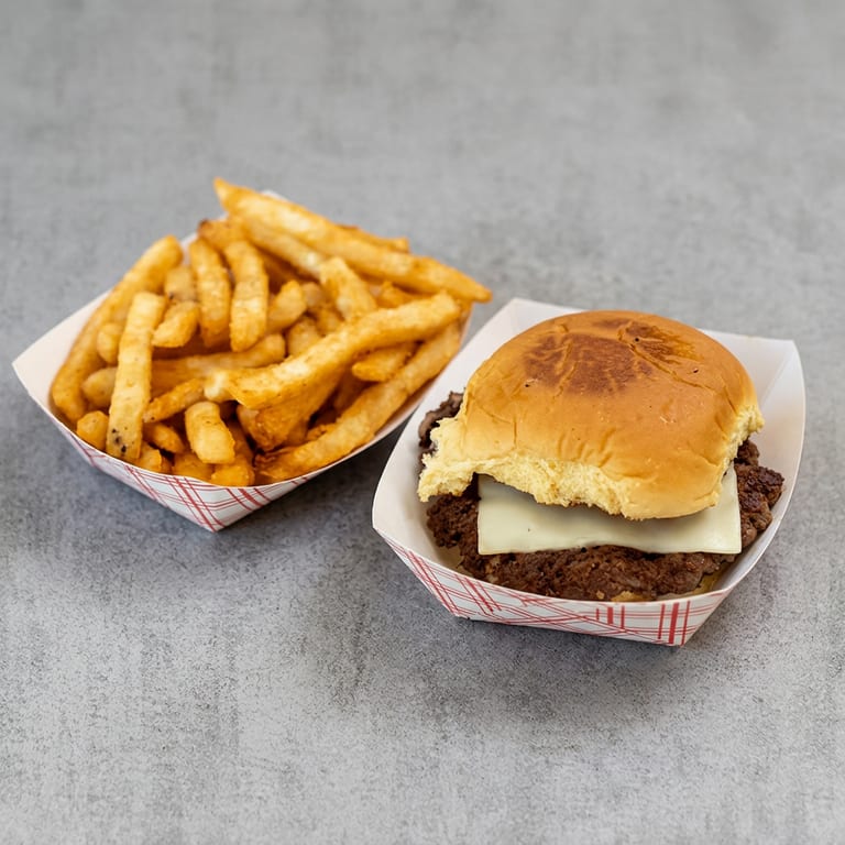 Indulge in Our Smash Burger
