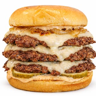 Classic Triple Smashburger