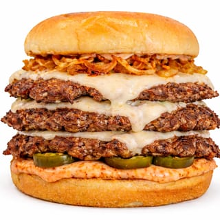 Heat Smash Burger - Triple
